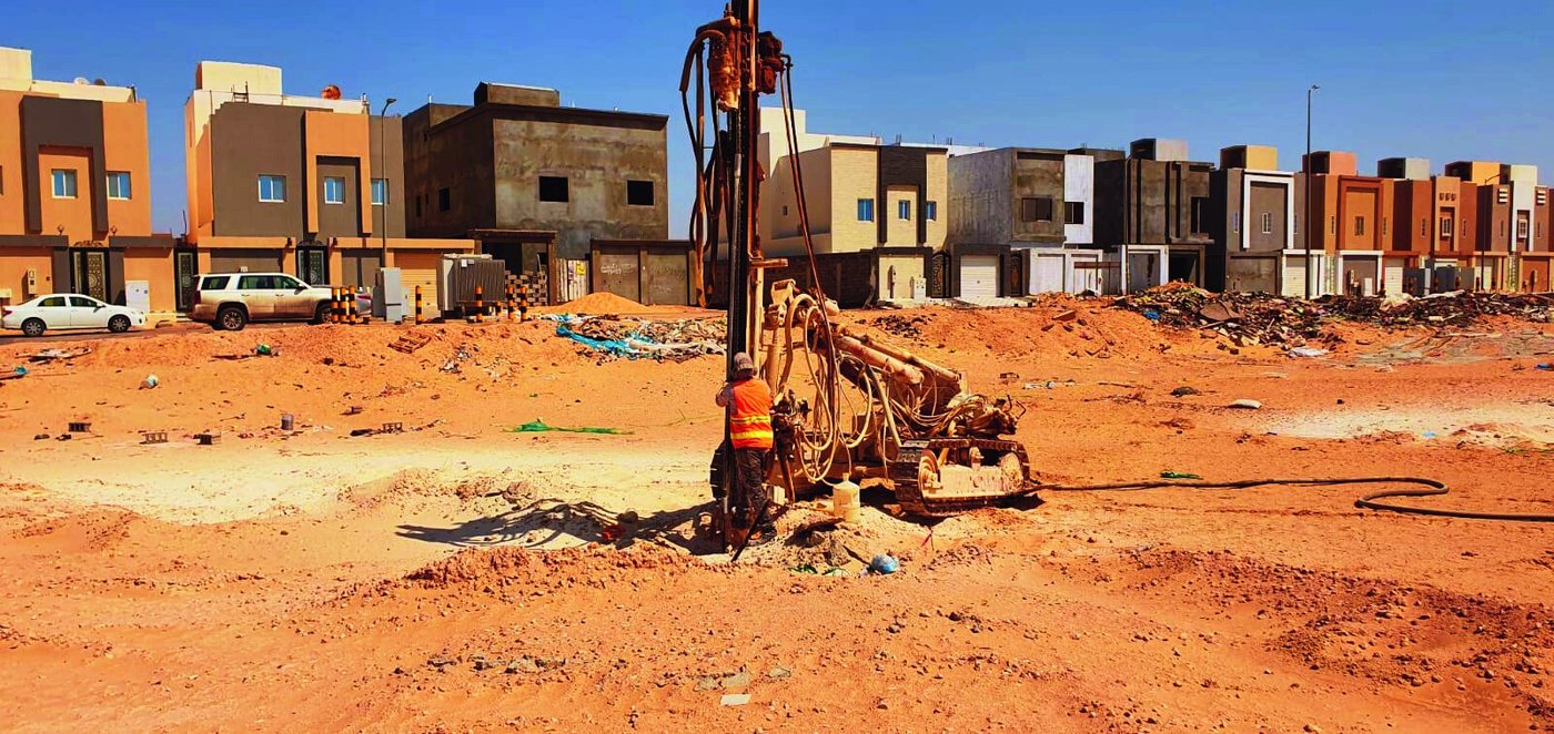 أسطول الحفارات في الميدان